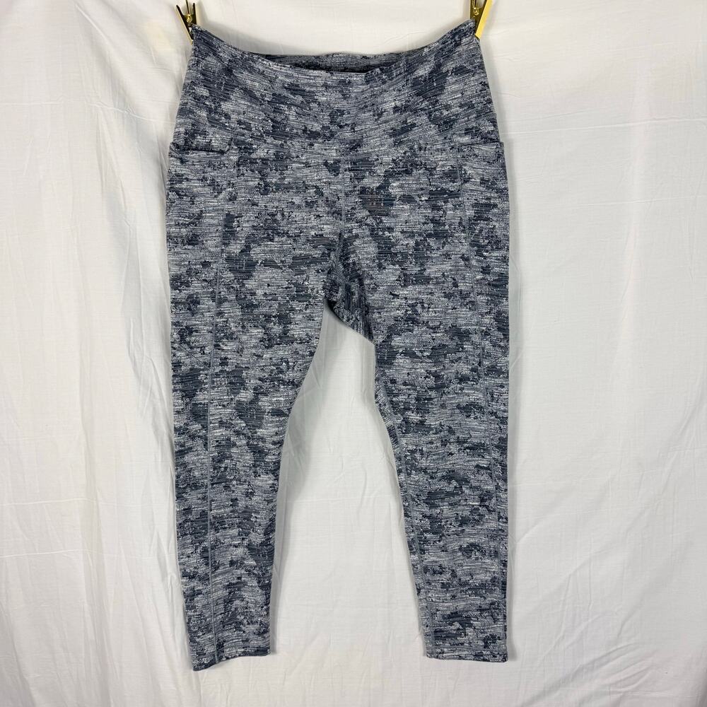 Calia Leggings Gray Mottled Women's XXL Wax32191 Active Wear Pockets Yoga
